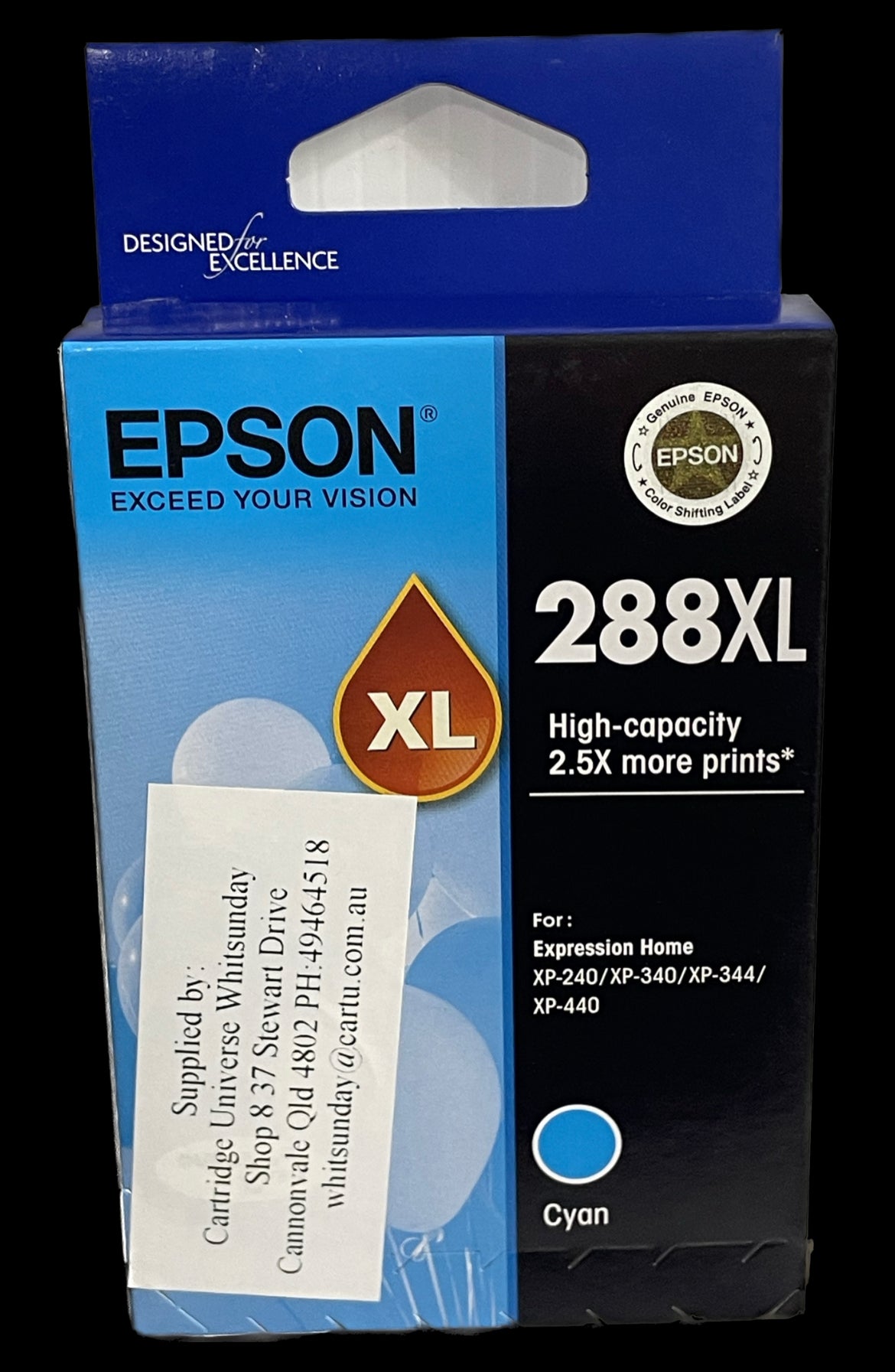 Epson 288 XL Cyan Ink Cartridge - Cartridge Universe Whitsundays