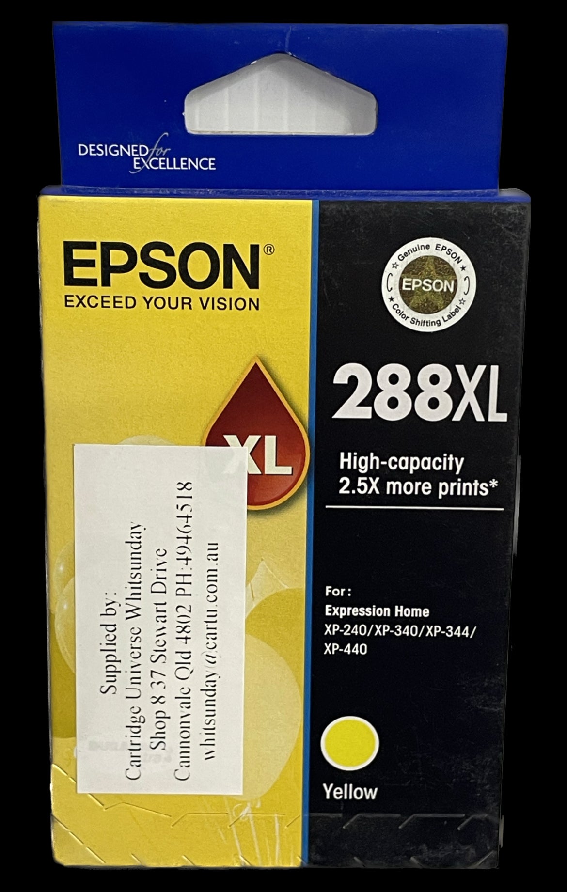 Epson 288 XL Yellow Ink Cartridge - Cartridge Universe Whitsundays