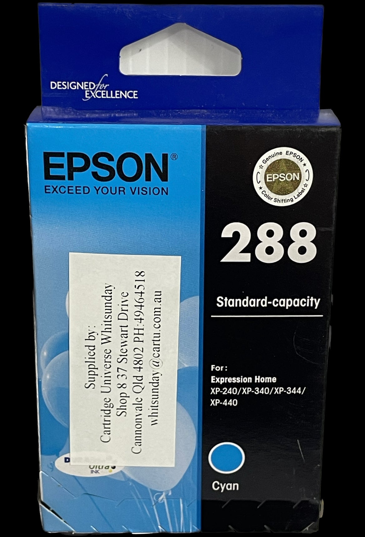 Epson 288 Cyan Ink Cartridge - Cartridge Universe Whitsundays