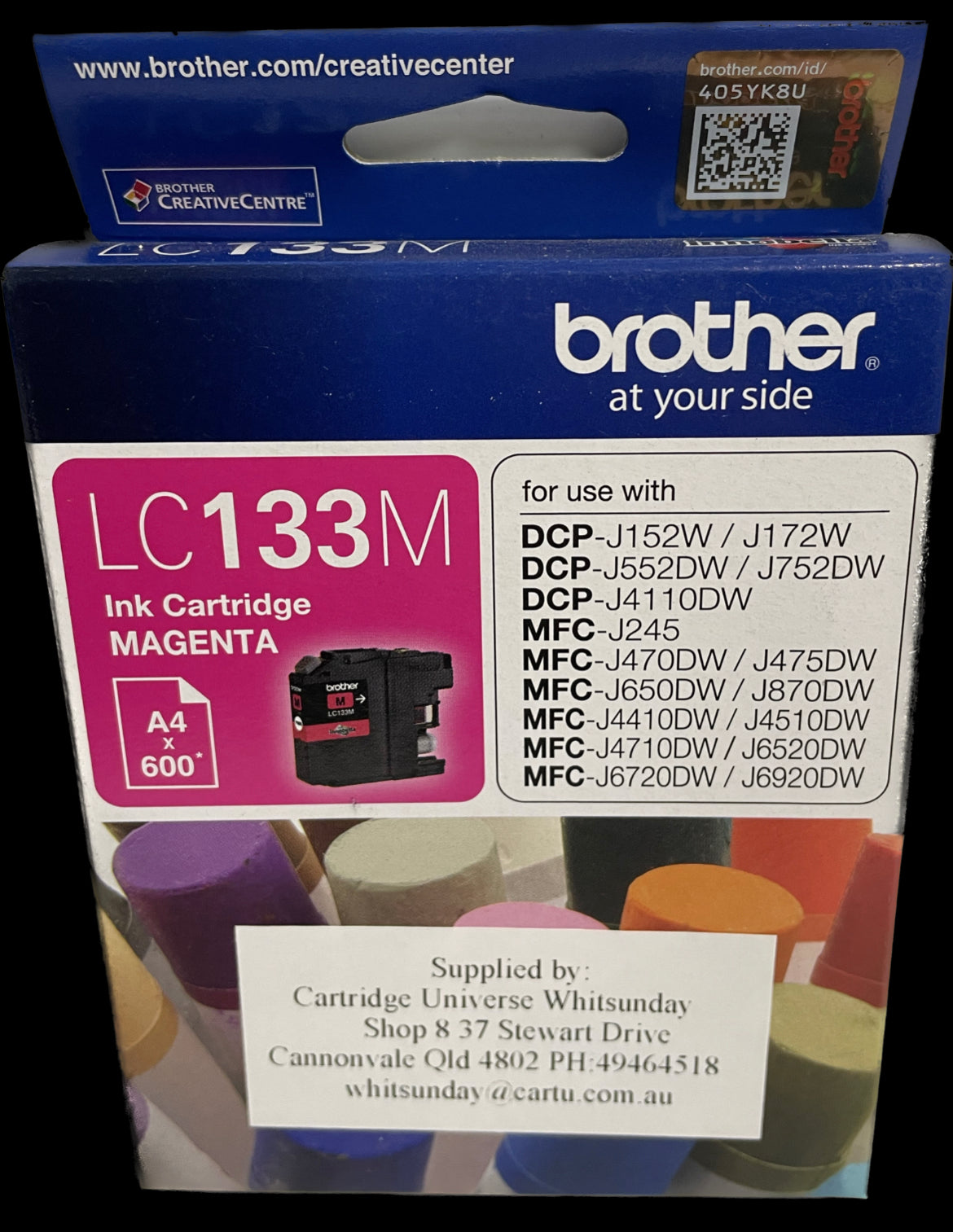 Brother LC 133 Magenta (OEM) - Cartridge Universe Whitsundays