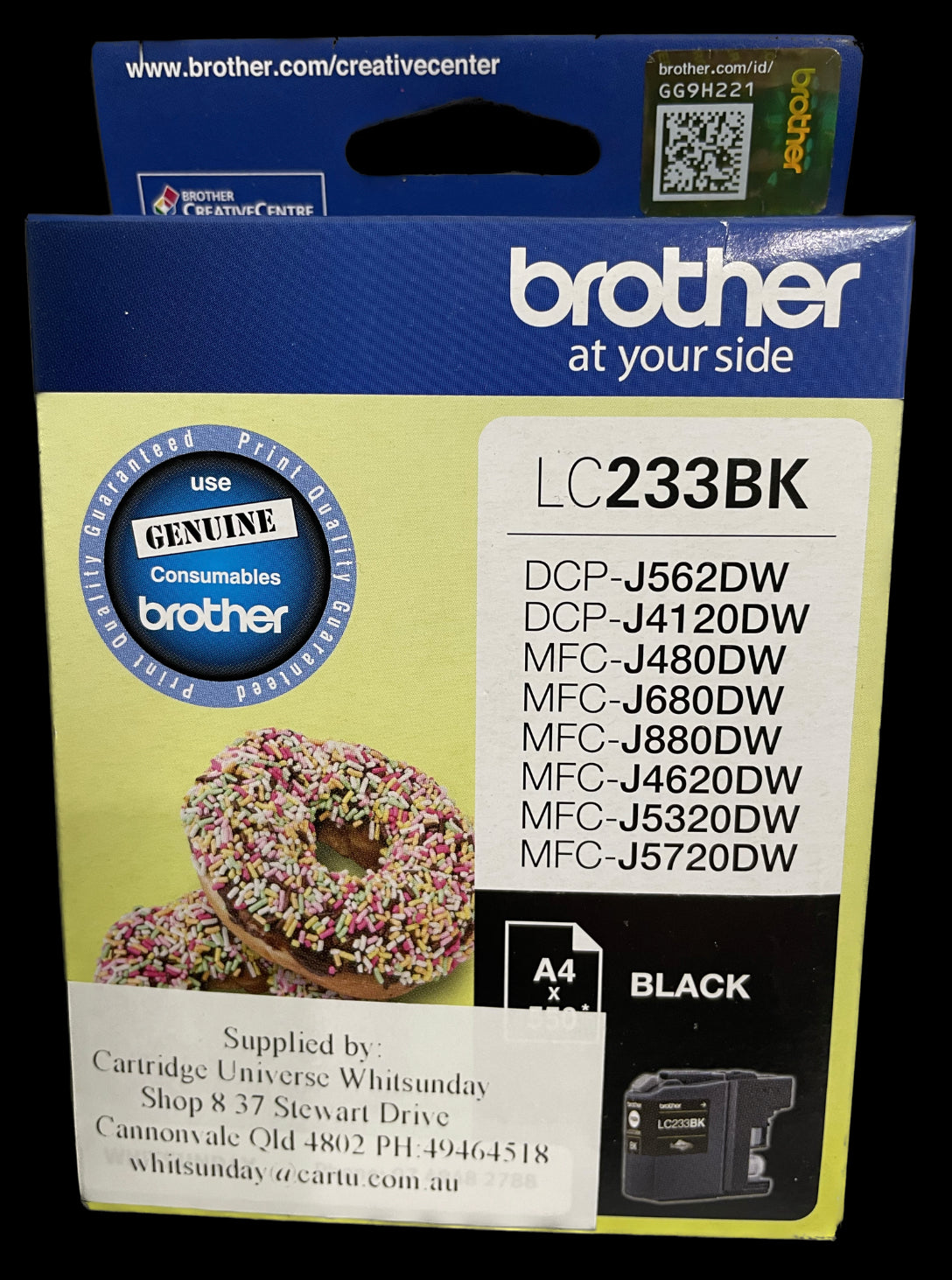 Brother LC 233 Black (OEM) - Cartridge Universe Whitsundays