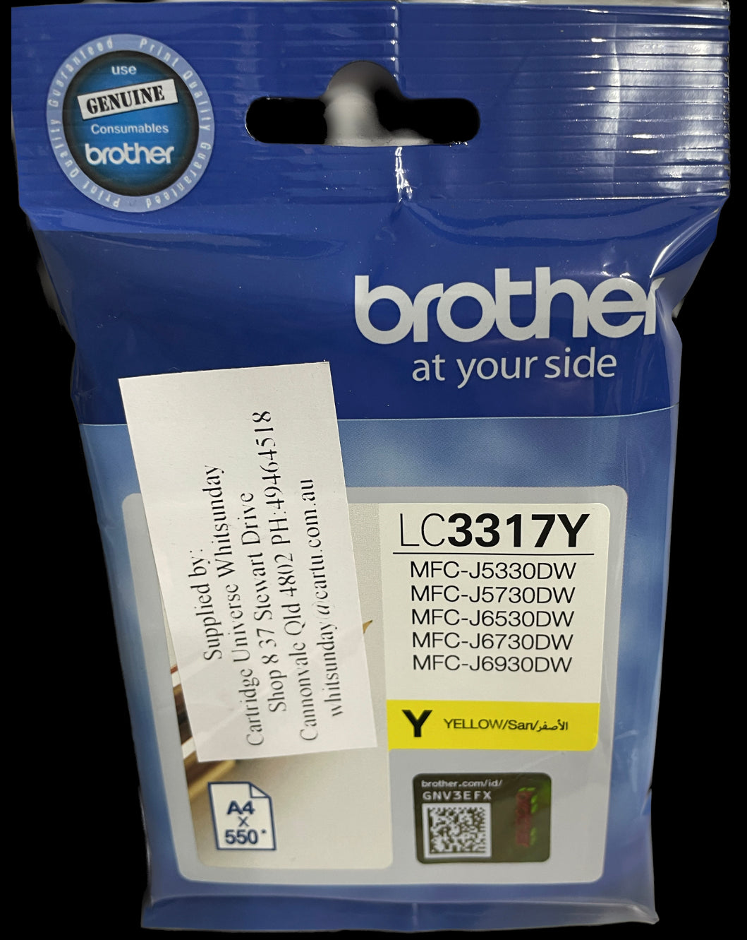 Brother LC 3317 Yellow (OEM) - Cartridge Universe Whitsundays