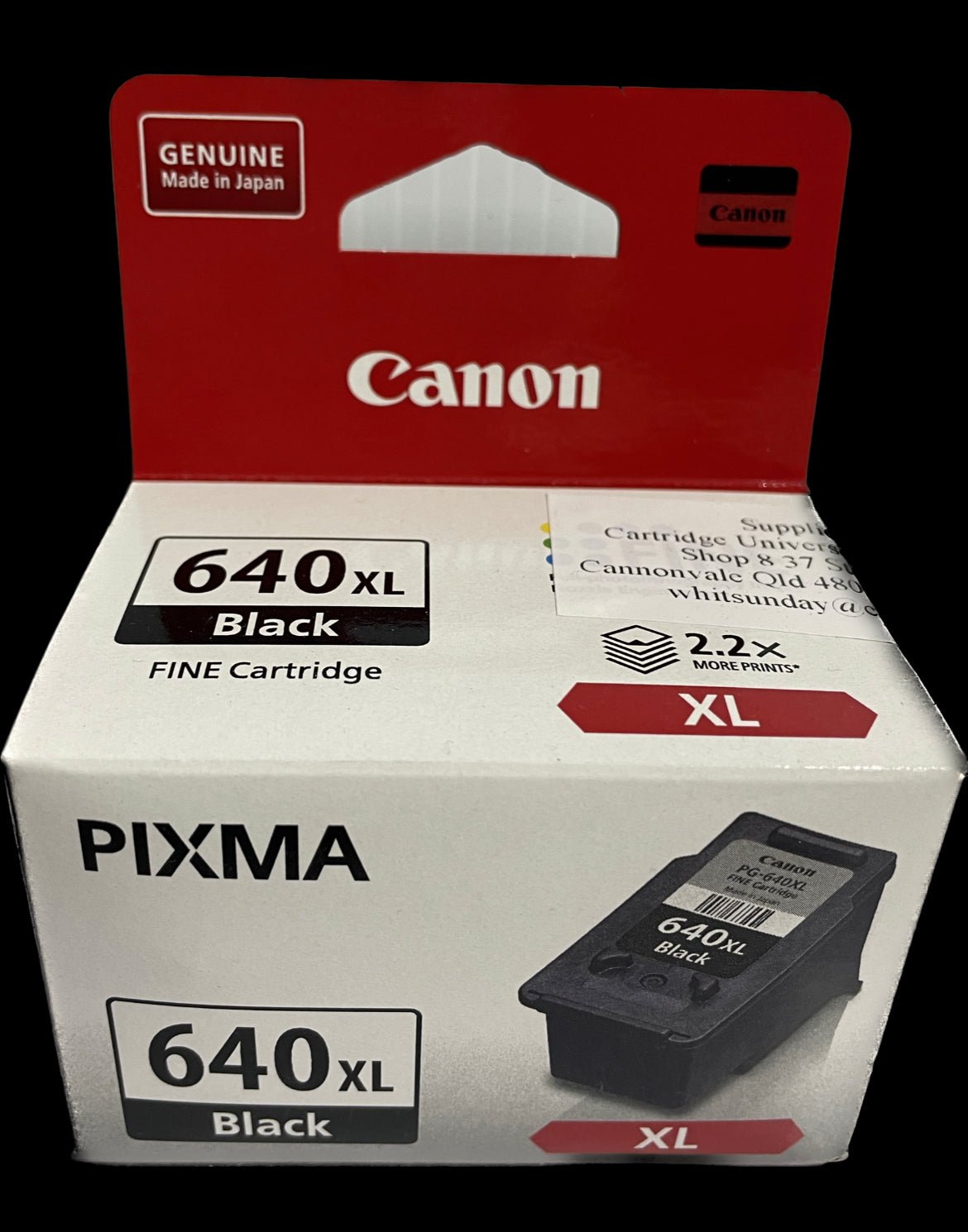 Canon OEM PG 640 XLBK Ink Cartridge - Cartridge Universe Whitsundays