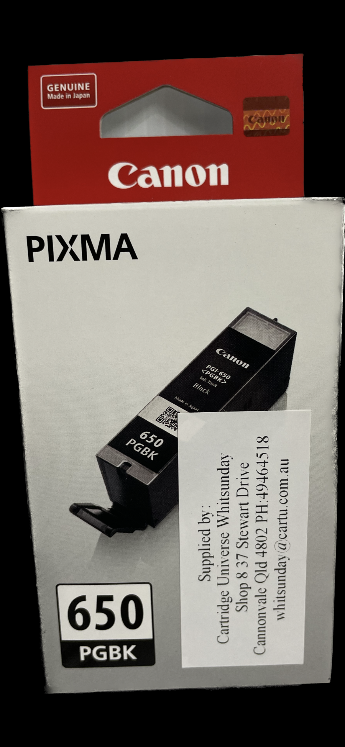 Canon PGI 650 Black OEM Ink Cartridge - Cartridge Universe Whitsundays