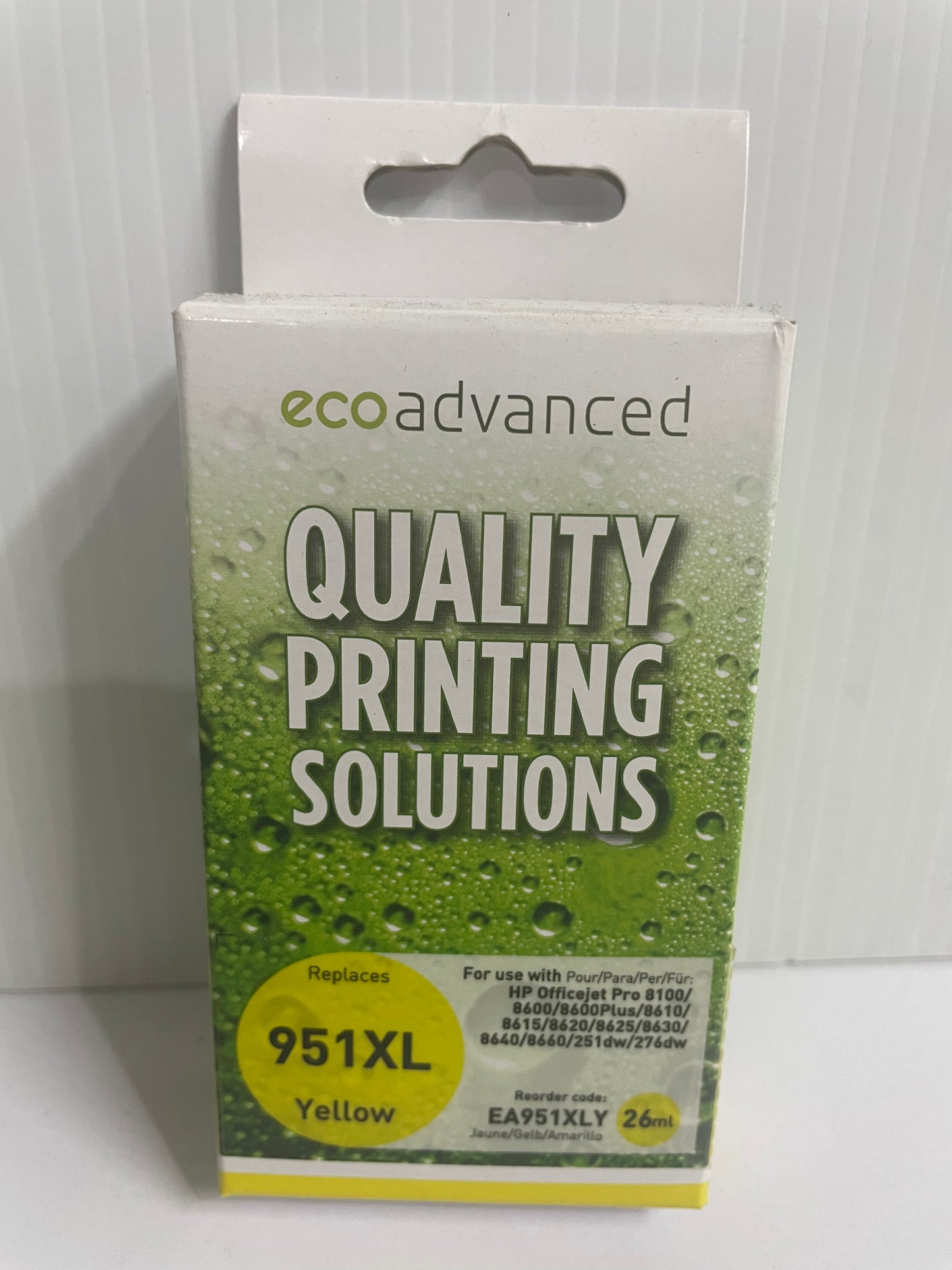 Eco Advanced HP 951 XL Yellow (Compatible) - Cartridge Universe Whitsundays