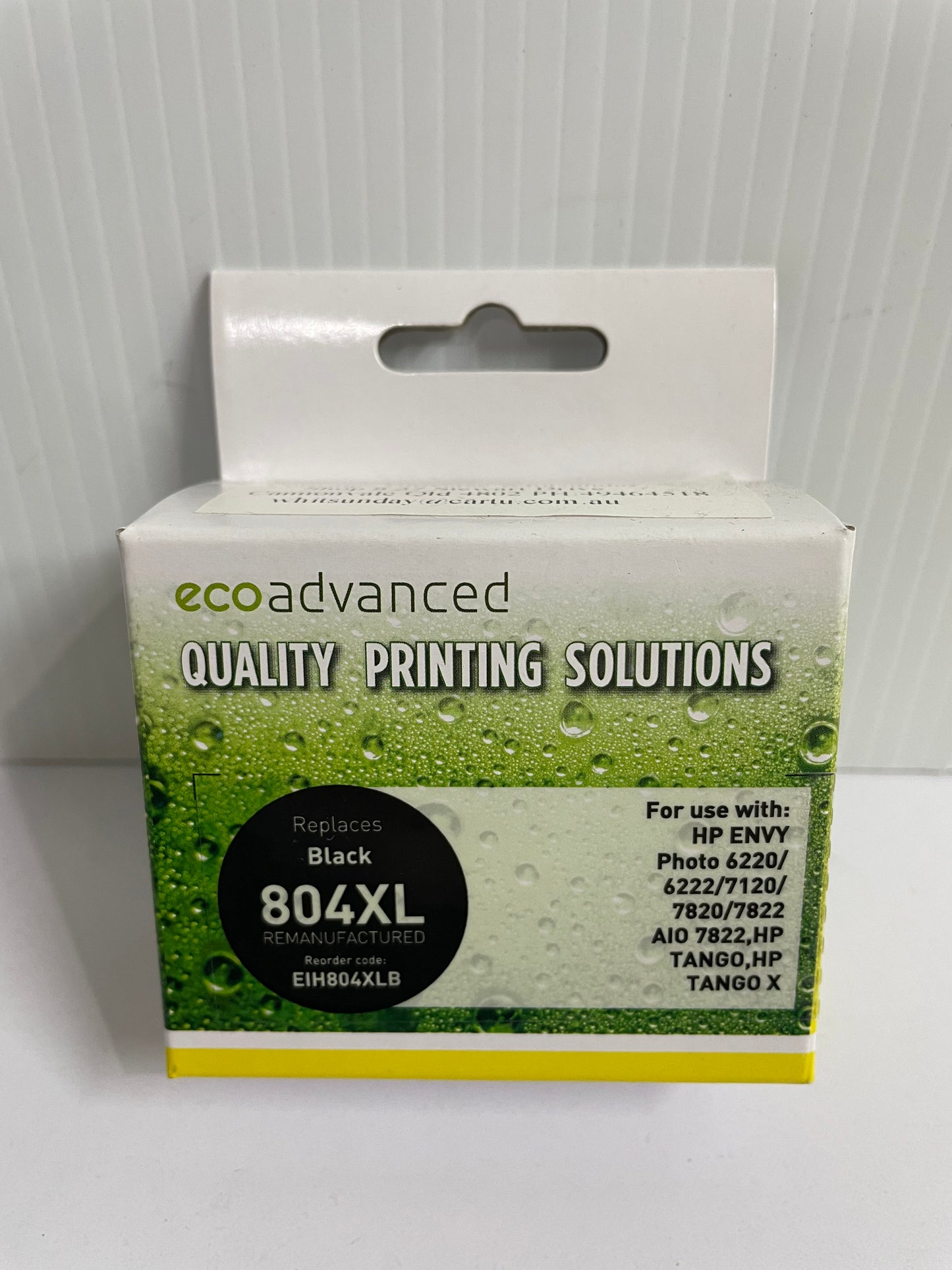 Eco Advanced HP 804 XL Compatible Black Ink Cartridge - Cartridge Universe Whitsundays