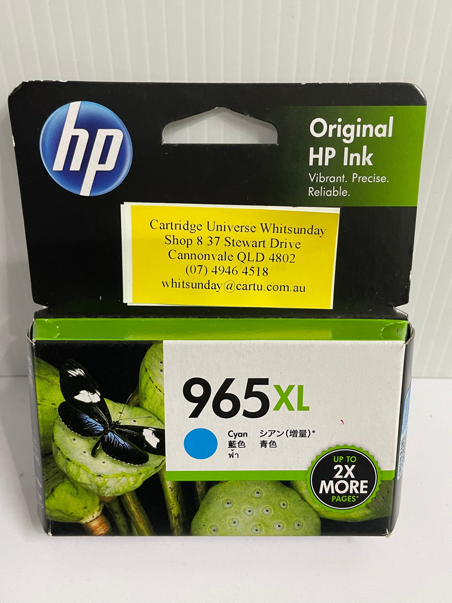 HP 965 XL Cyan (OEM) - Cartridge Universe Whitsundays