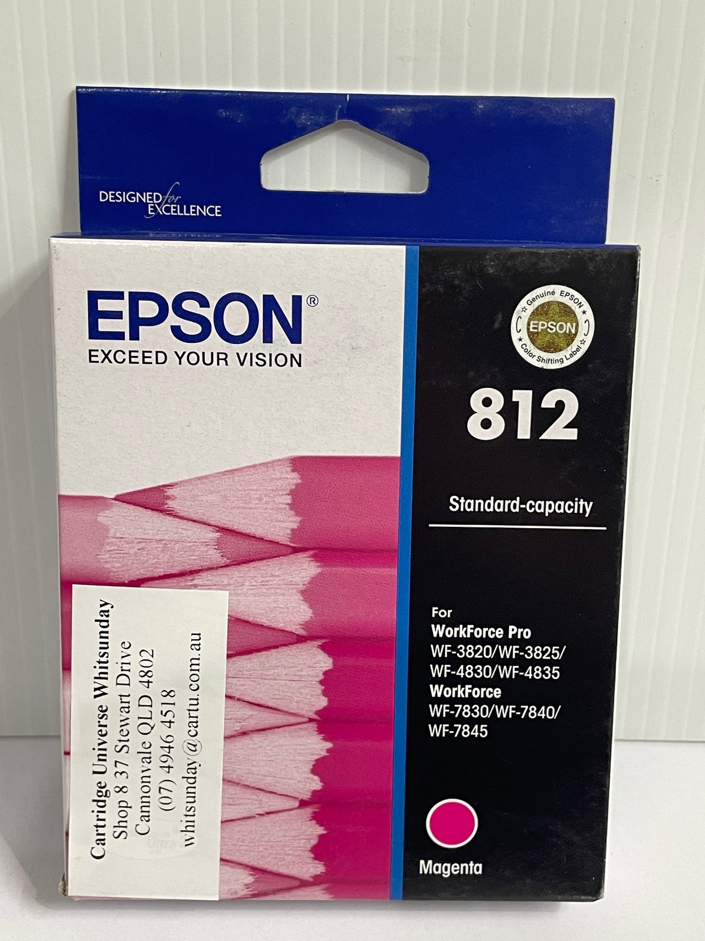 Epson 812 Magenta OEM Ink Cartridge - Cartridge Universe Whitsundays