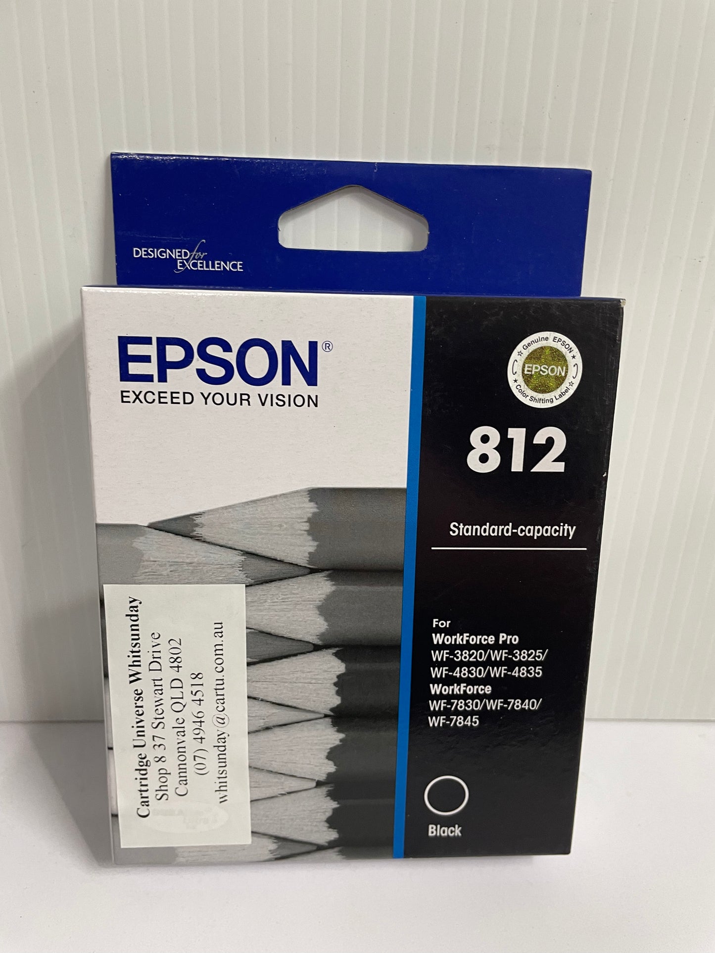 Epson 812 Black OEM Ink Cartridge - Cartridge Universe Whitsundays