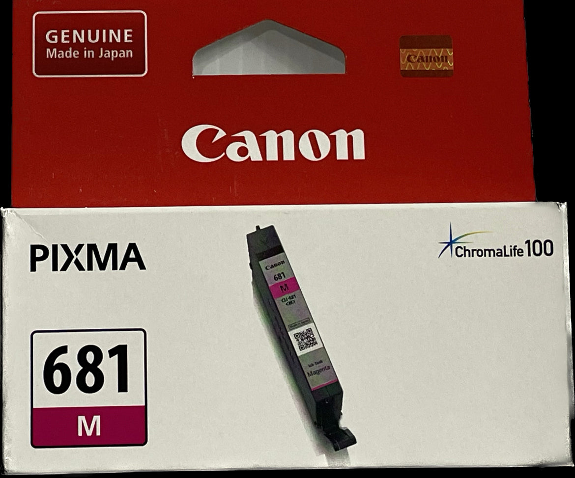 Canon CLI 681 Magenta OEM Ink Cartridge - Cartridge Universe Whitsundays
