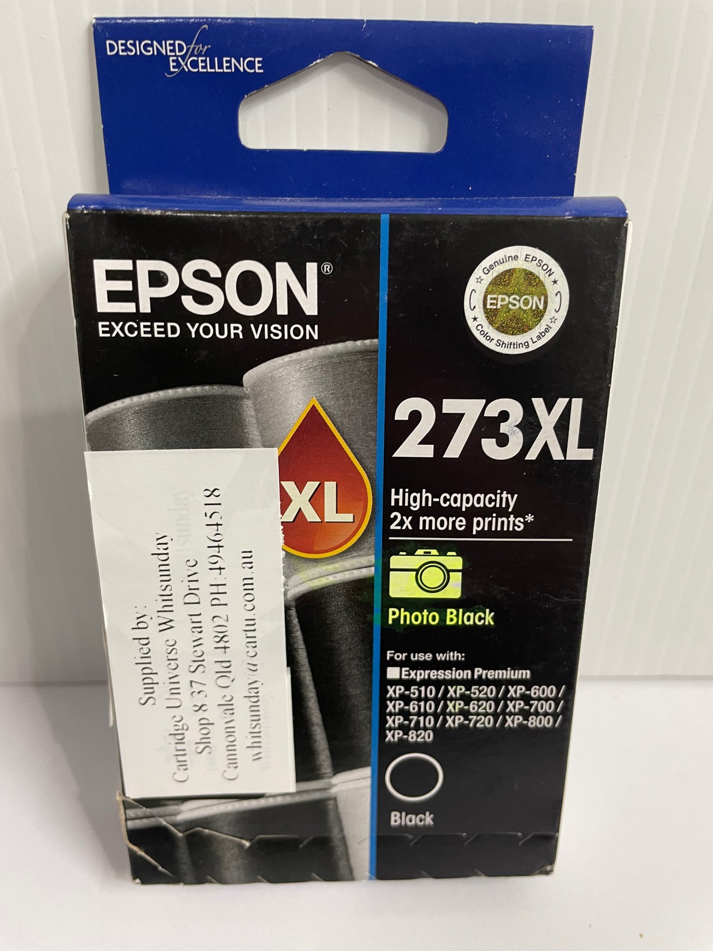 Epson 273XL Photo Black OEM Ink Cartridge - Cartridge Universe Whitsundays