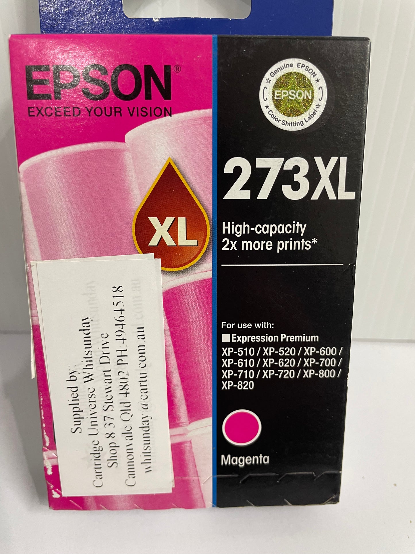 Epson 273XL Magenta OEM Ink Cartridge - Cartridge Universe Whitsundays