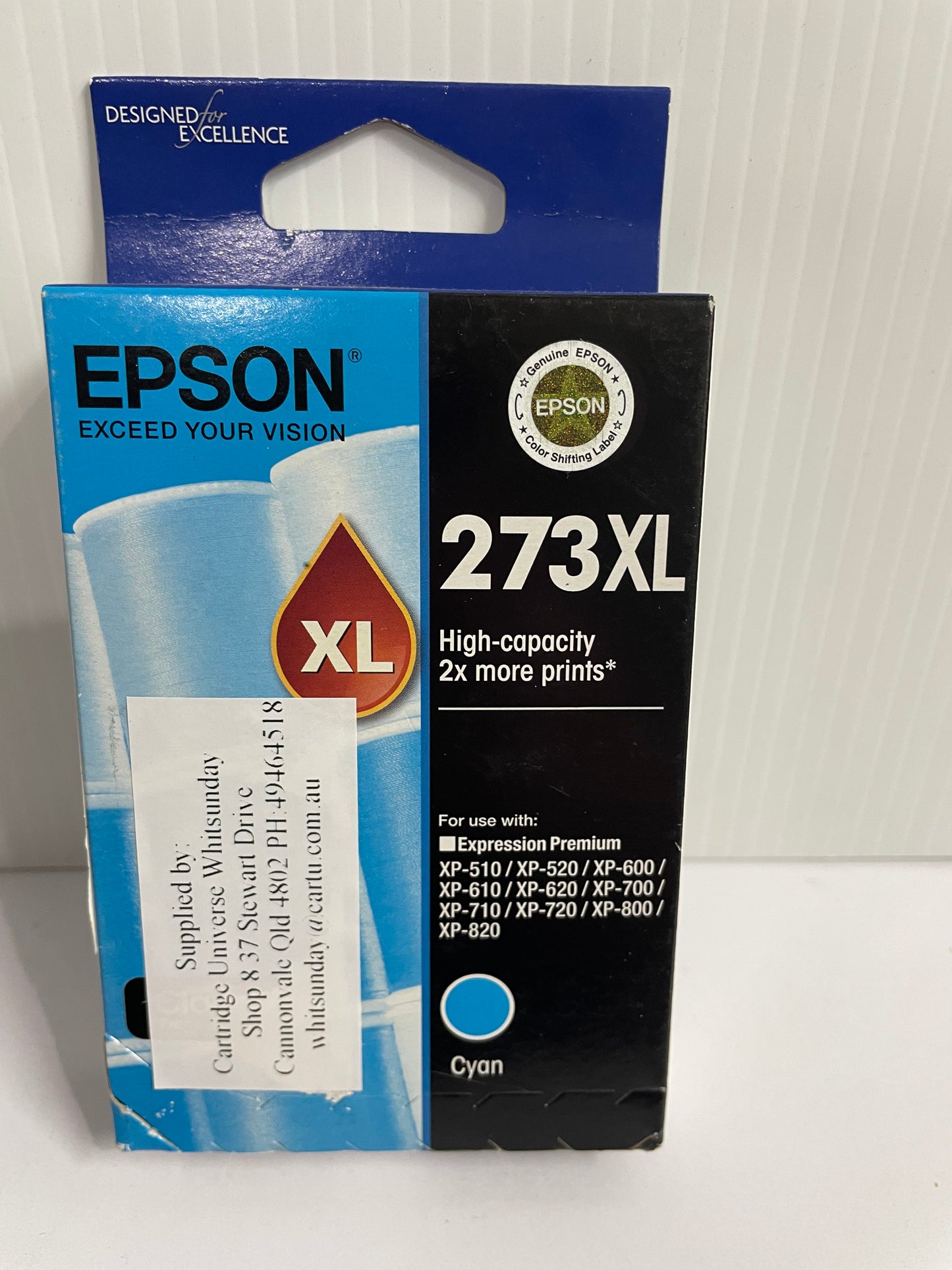 Epson 273XL Cyan OEM Ink Cartridge - Cartridge Universe Whitsundays