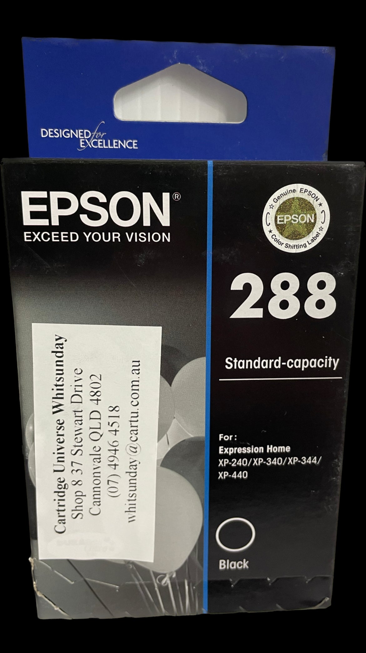 Epson 288 Black Ink Cartridge - Cartridge Universe Whitsundays