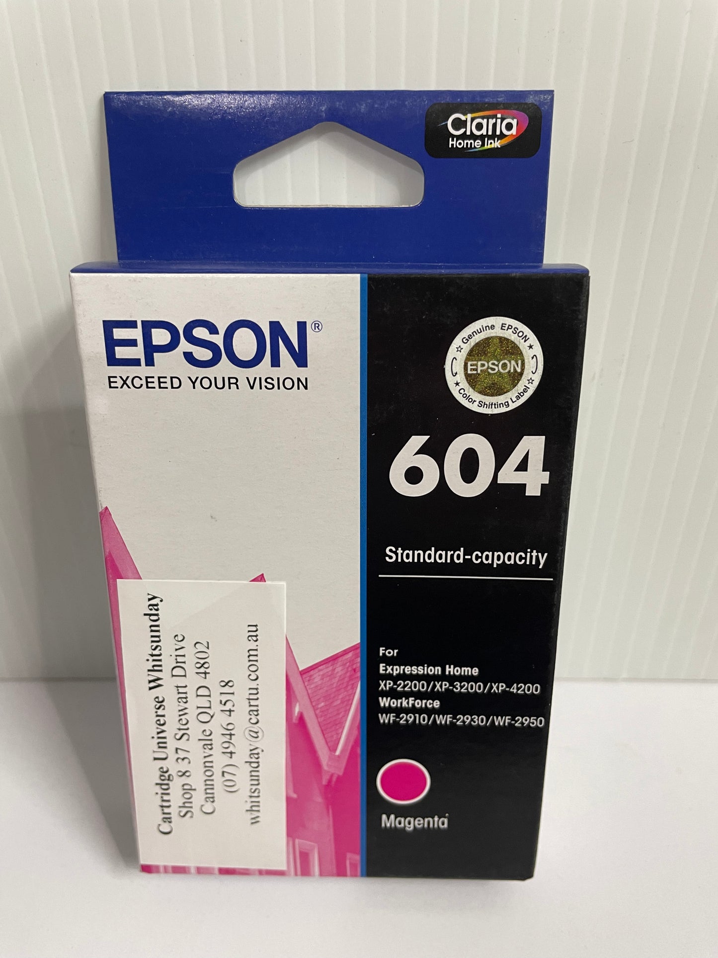 Epson 604 Magenta OEM Ink Cartridge - Cartridge Universe Whitsundays