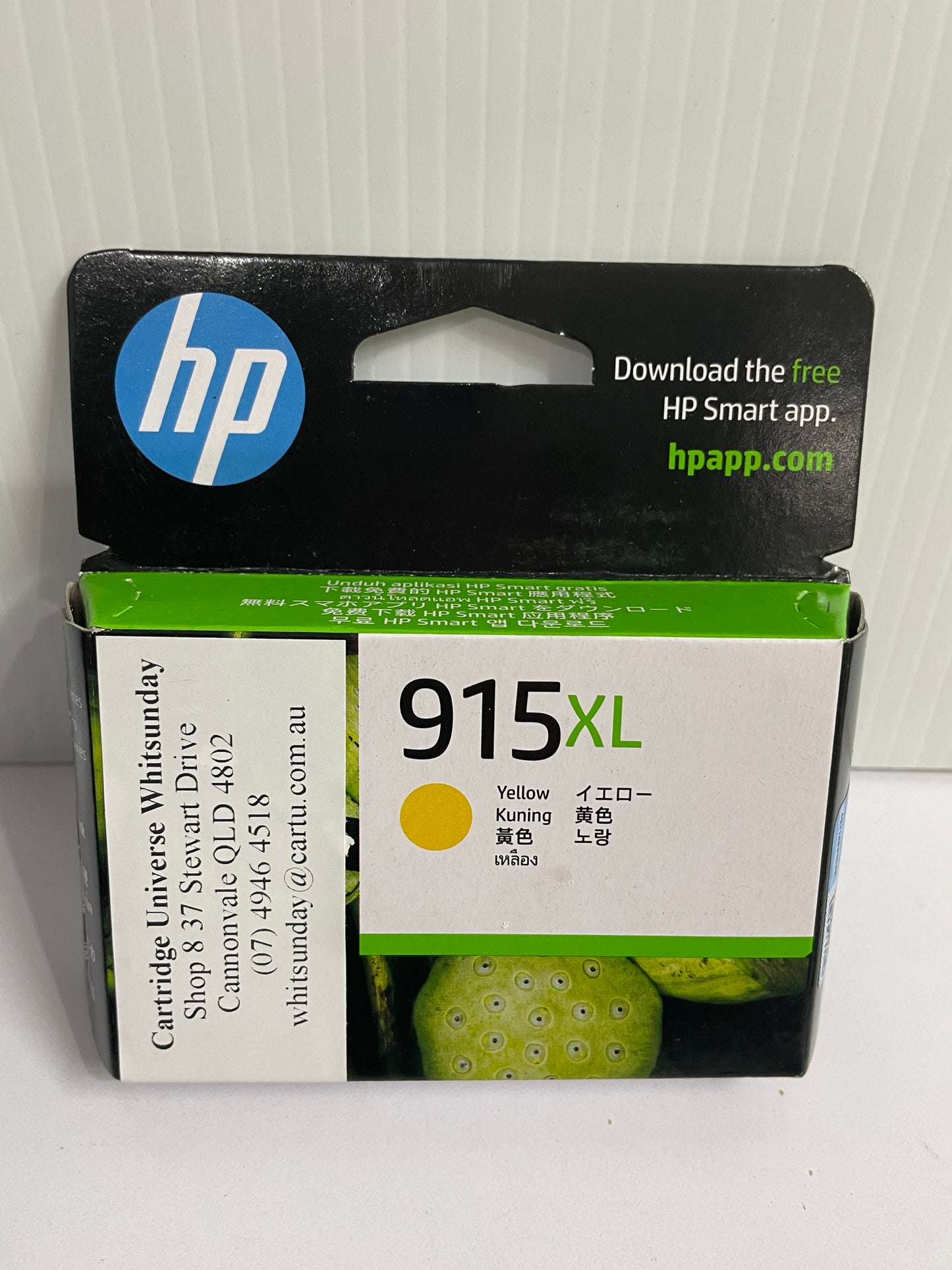 HP 915 XL Yellow (OEM) - Cartridge Universe Whitsundays