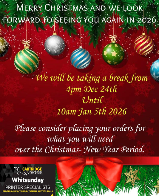 Christmas- New Year Break