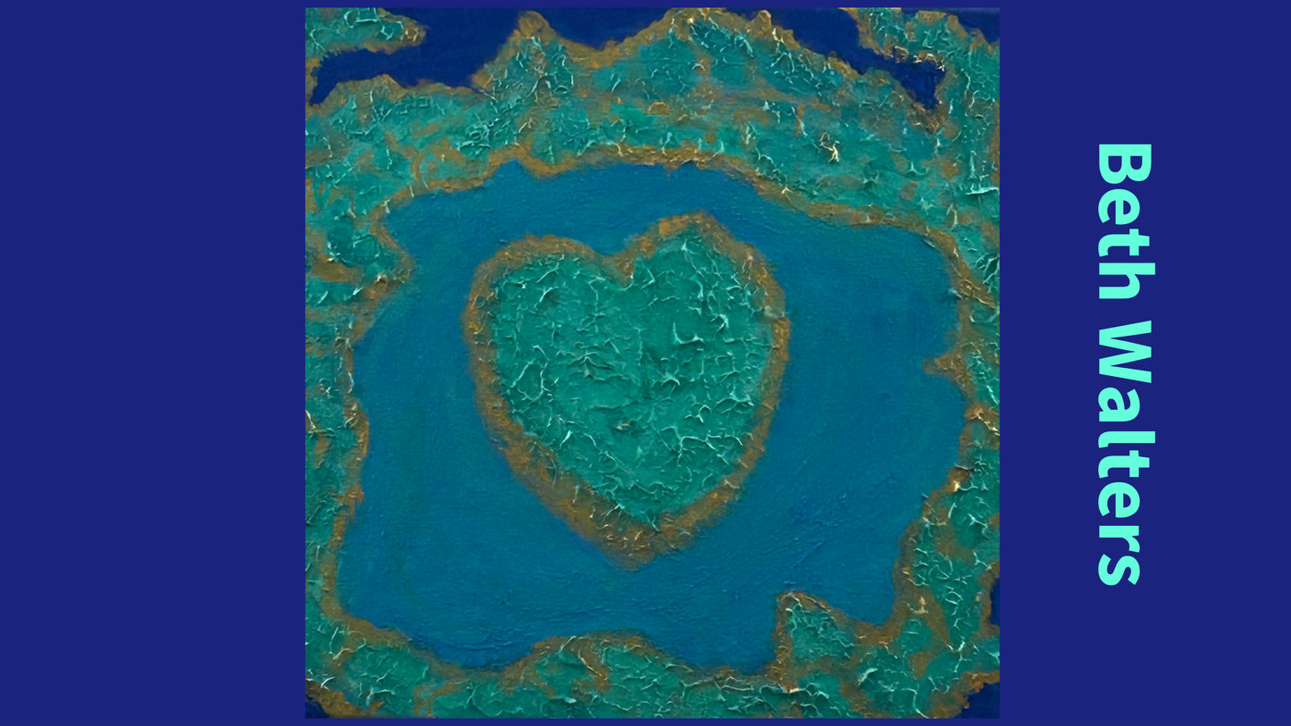 12 oz Mug: "The Heart Of The Reef" Design by Beth Walters