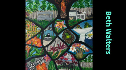 12 oz Mug: "Home" Design by Beth Walters