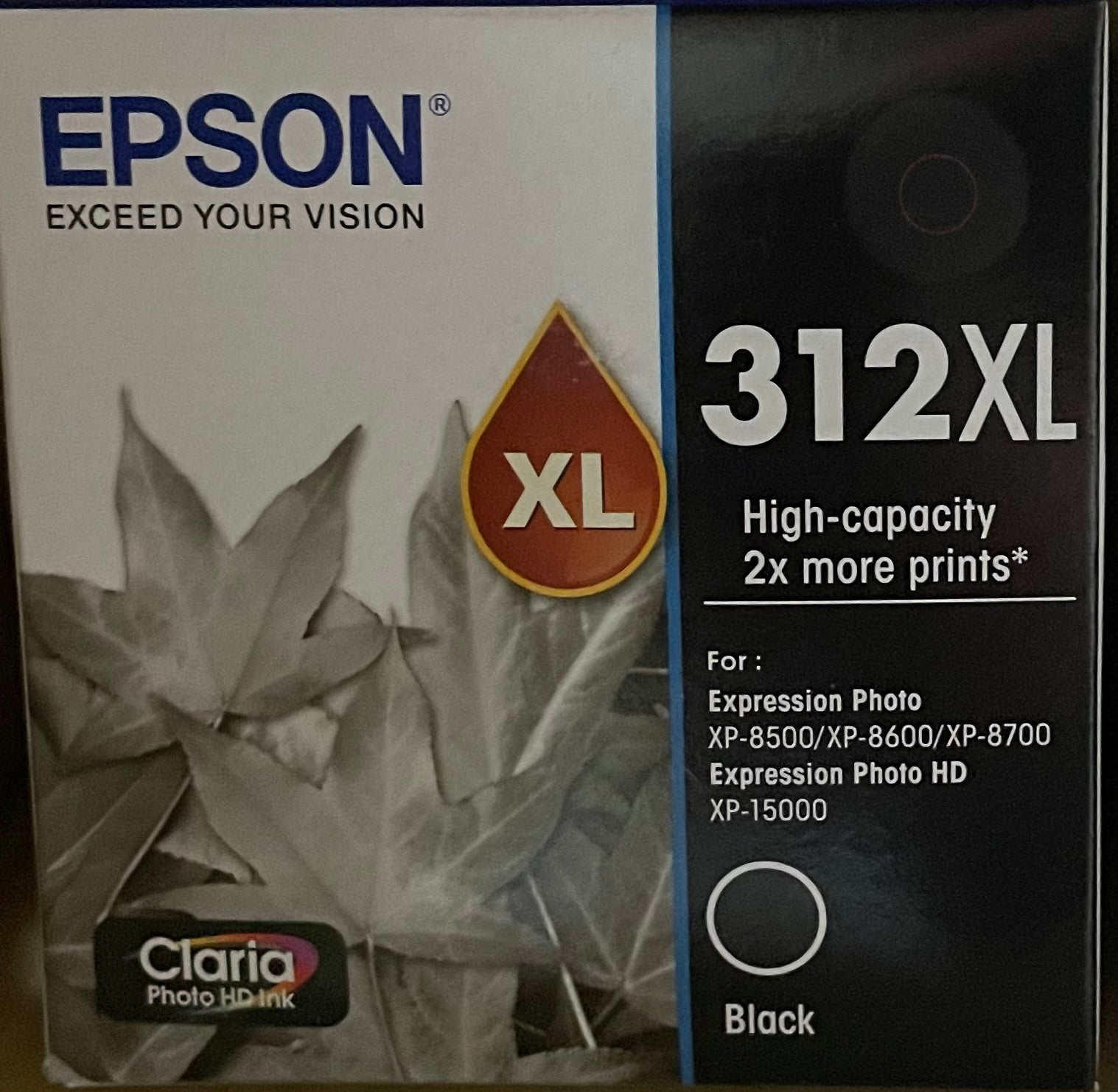 Epson 312XL Black OEM Ink Cartridge – Cartridge Universe Whitsundays