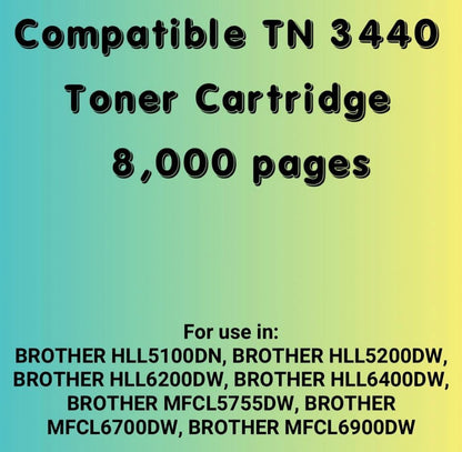 Compatible White Box Brother TN 3440 Toner (Compatible)