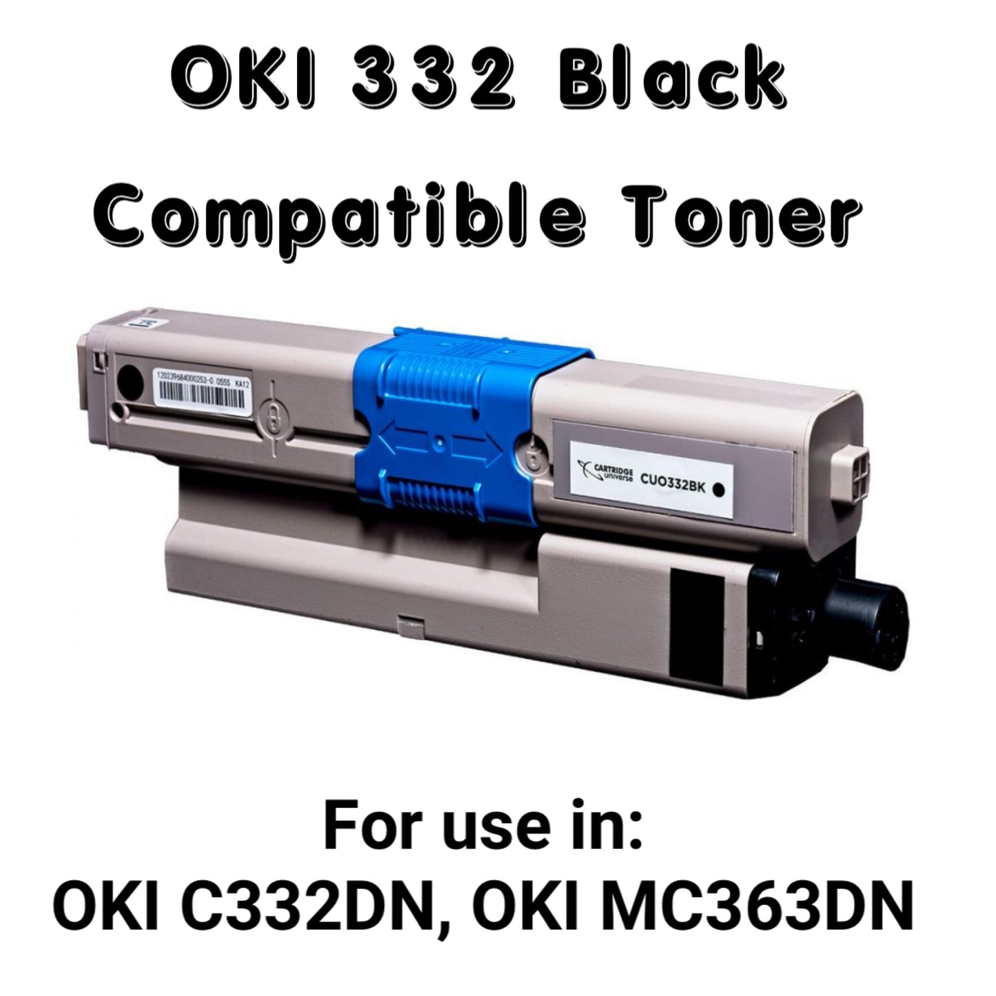 Eco Advanced 332/363 (46508720) Black Toner Cartridge (Compatible)