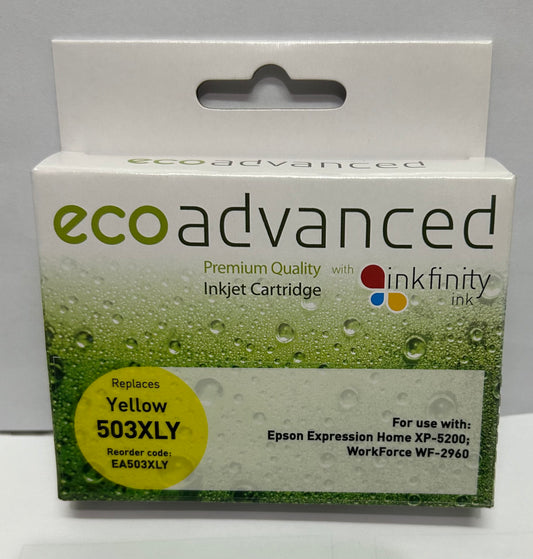 Eco Advanced Compatible Epson 503XL Yellow Ink Cartridge