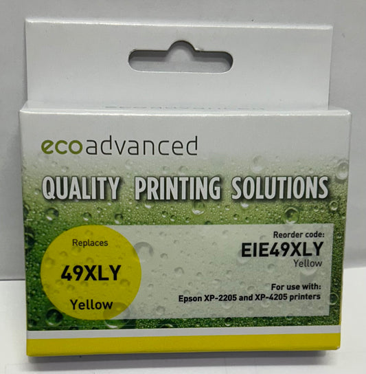 Compatible Epson 49XL Yellow  Ink Cartridge