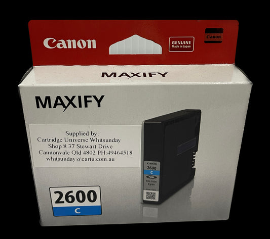 Canon PGI 2600 Cyan OEM Ink Cartridge