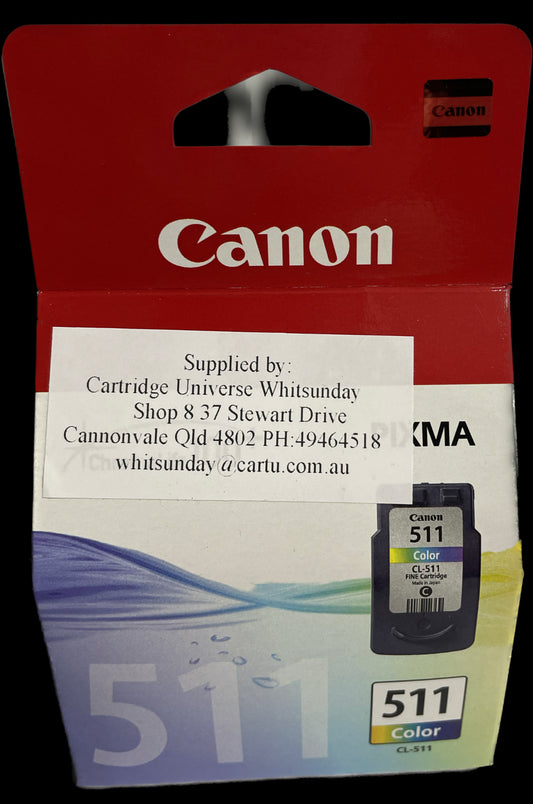 Canon CLI 511 OEM Tri Colour Ink Cartridge