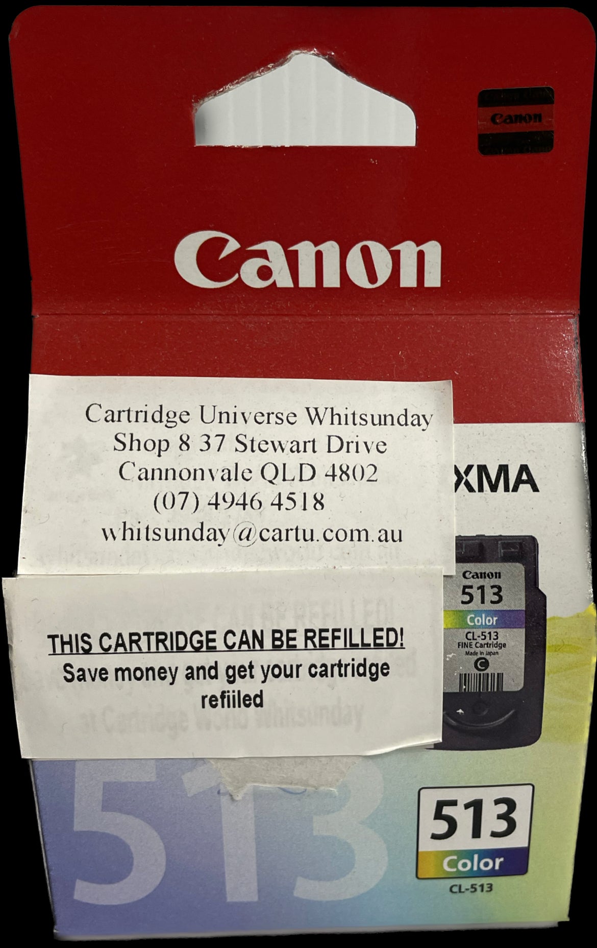 Canon CLI 513 OEM Tri Colour Ink Cartridge