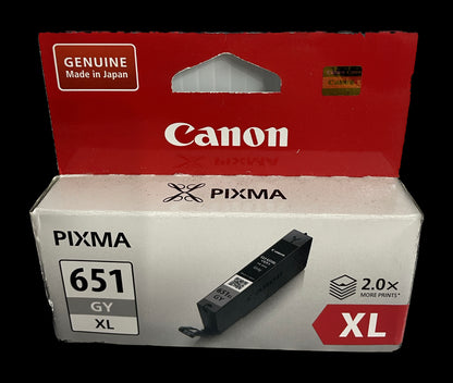 Canon  CLI 651GY XL Grey OEM Ink Cartridge