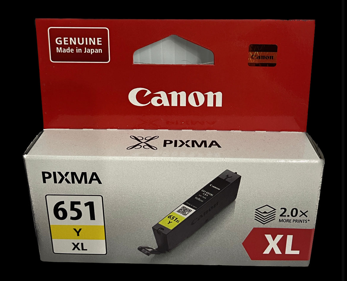 Canon CLI 651XL Yellow Ink Cartridge  (OEM)