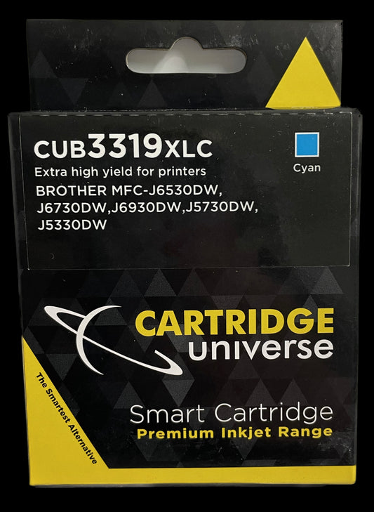 Cartridge Universe Brother LC 3319XL Cyan (Compatible)