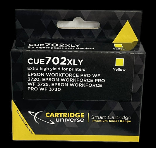 Cartridge Universe Epson 702XL Yellow Compatible Ink Cartridge