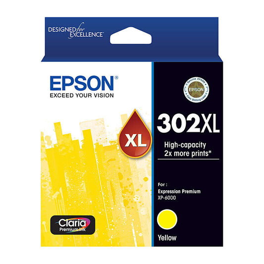Epson 302 XL Yellow OEM Ink Cartridge
