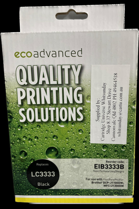 Eco Advanced Compatible Brother 3333 Black Ink Cartridge