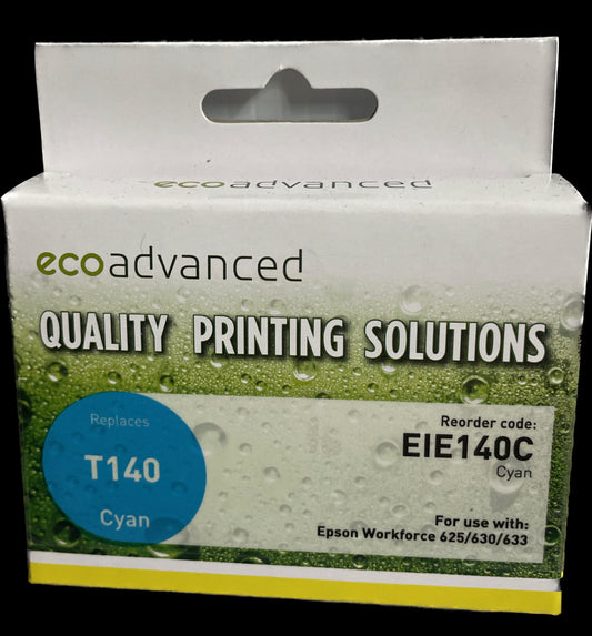 Eco Advanced Compatible Epson 140 Cyan Ink Cartridge