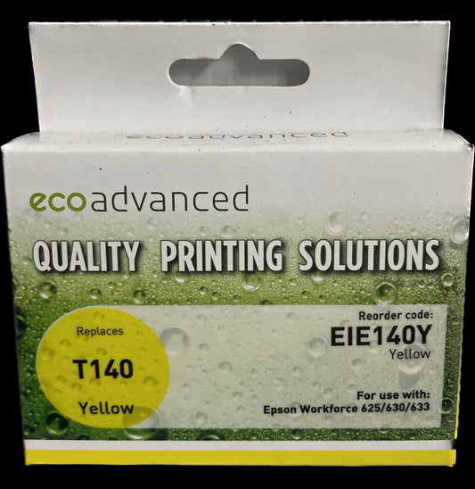 Eco Advanced Compatible Epson 140 Yellow Ink Cartridge