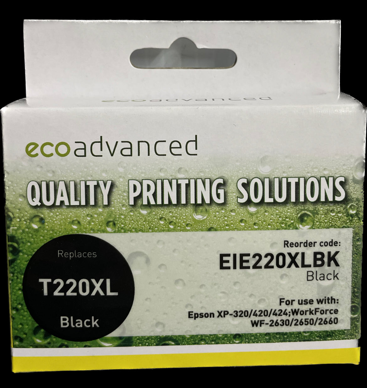 Eco Advanced Epson 220XL Black Compatible Ink Cartridge