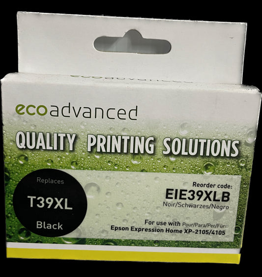 Eco Advanced Compatible Epson 39 XL Black  Ink Cartridge