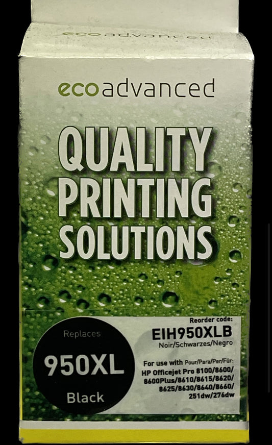 Eco Advanced HP 950 XL Black Ink Cartridge