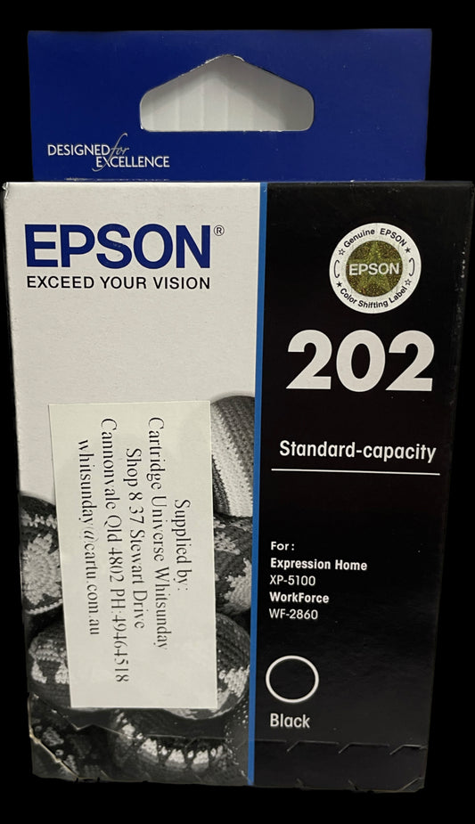 Epson 202 Black Ink Cartridge (OEM)