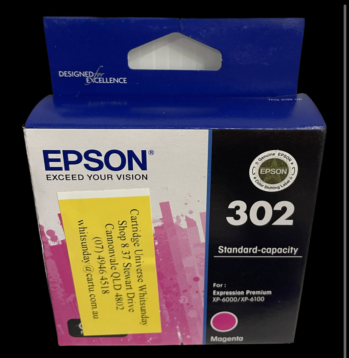 Epson 302 Magenta OEM Ink Cartridge