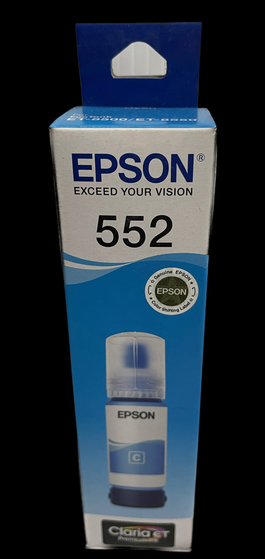 Epson OEM T552 Cyan  Eco Tank Bottle