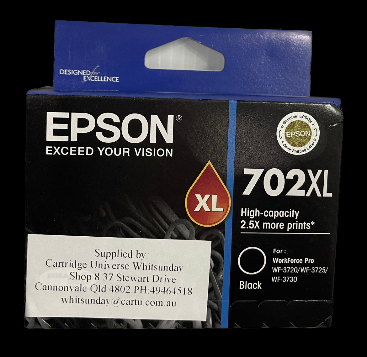 Epson 702XL Black OEM Ink Cartridge