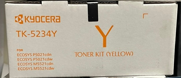 Kyocera TK 5234 YELLOW Toner Cartridge (OEM)