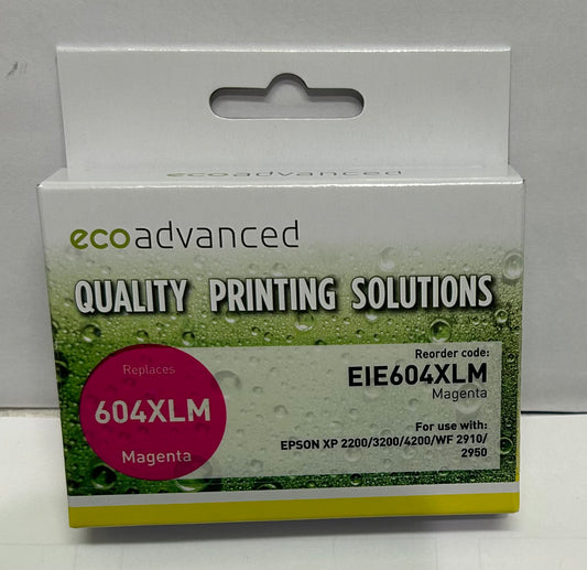 Eco Advanced Compatible Epson 604XL Magenta Ink Cartridge