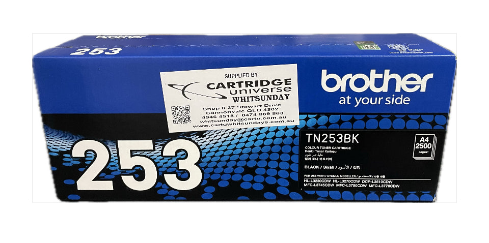 Brother TN 253 Black Toner  OEM