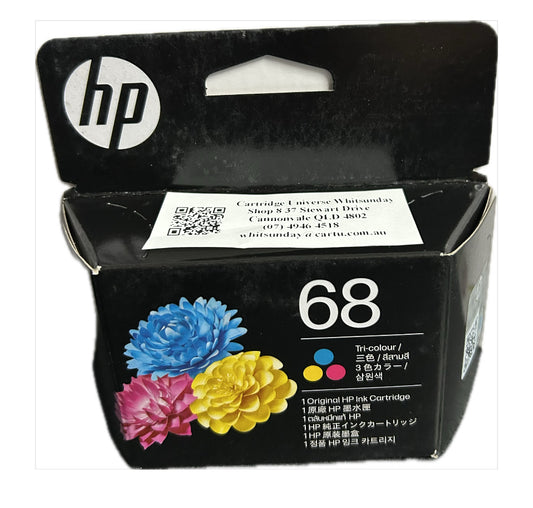 HP 68 Tri Colour Ink Cartridge (OEM) - Cartridge Universe Whitsundays